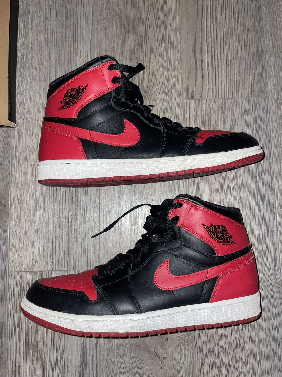 Jordan Brand 2013 Bred 1s - Size 13 VNDS w/OG Box Size US 13 / EU 46 - 3 Thumbnail