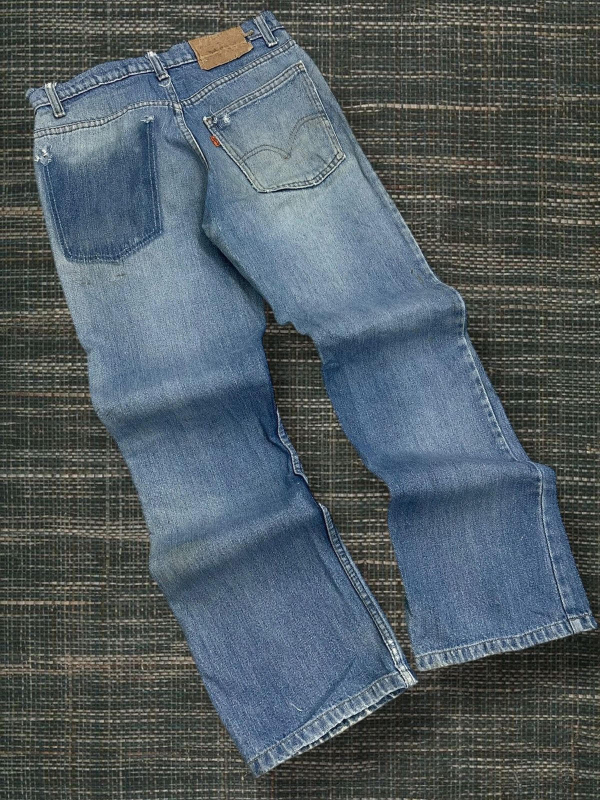 Levi's Vintage Clothing Vintage 0g 1990s Designer Levis 517 Orange Tab Flared Denim Size US 29 - 7 Thumbnail
