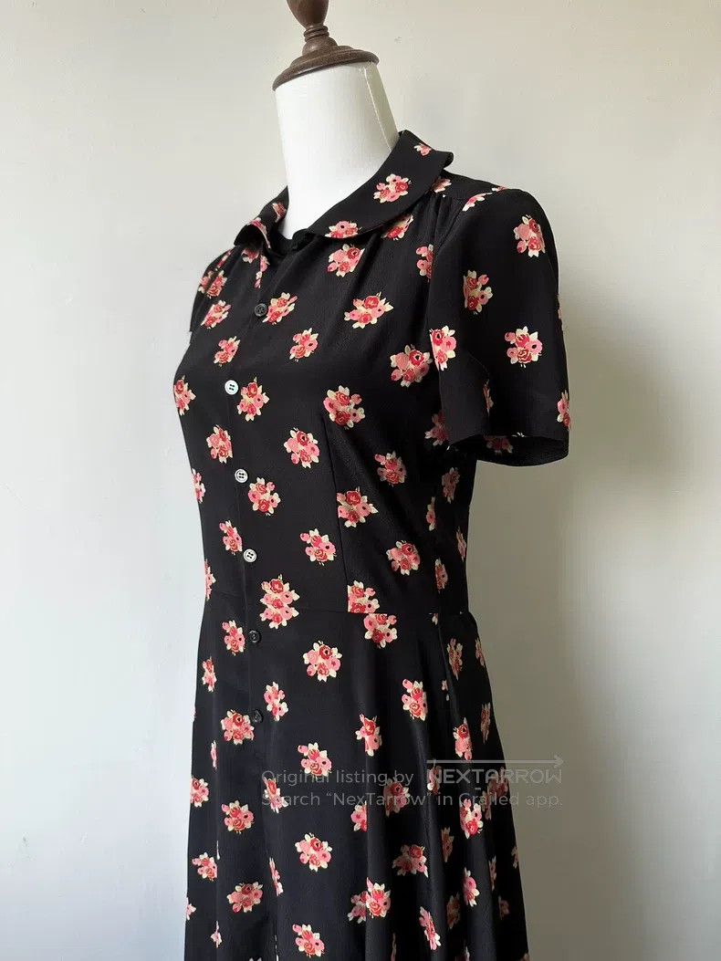 Junya Watanabe Junya Watanabe Floral Irregular Dress Size XS / US 0-2 / IT 36-38 - 8 Thumbnail