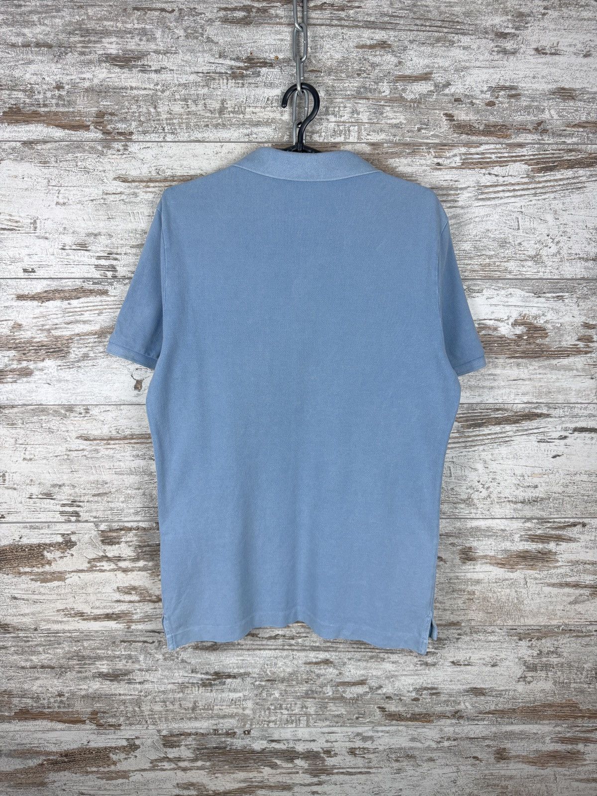 Burberry Vintage Burberry Brit polos metal logo luxury tee T-shirt Size US M / EU 48-50 / 2 - 12 Thumbnail