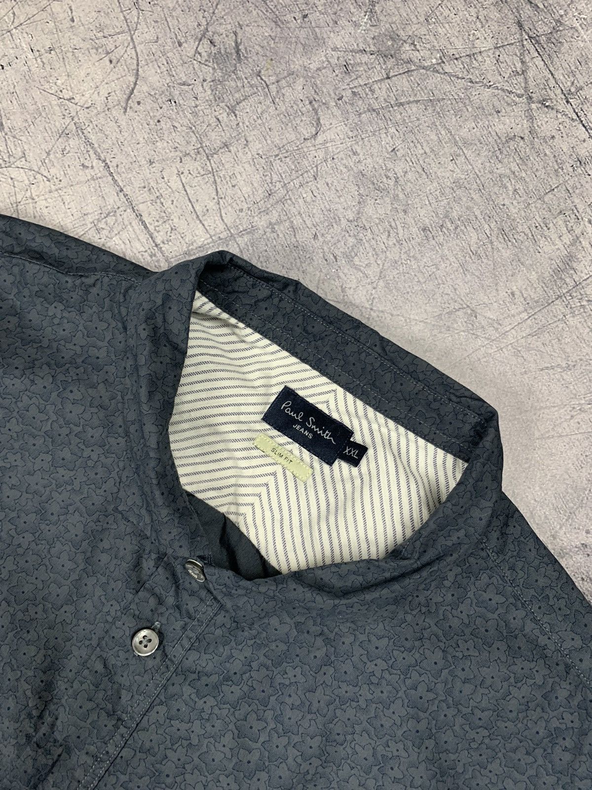 Paul Smith Paul Smith Floral Shirt Long Sleeve Buttons Up Men’s Top XXL Size US XXL / EU 58 / 5 - 5 Thumbnail