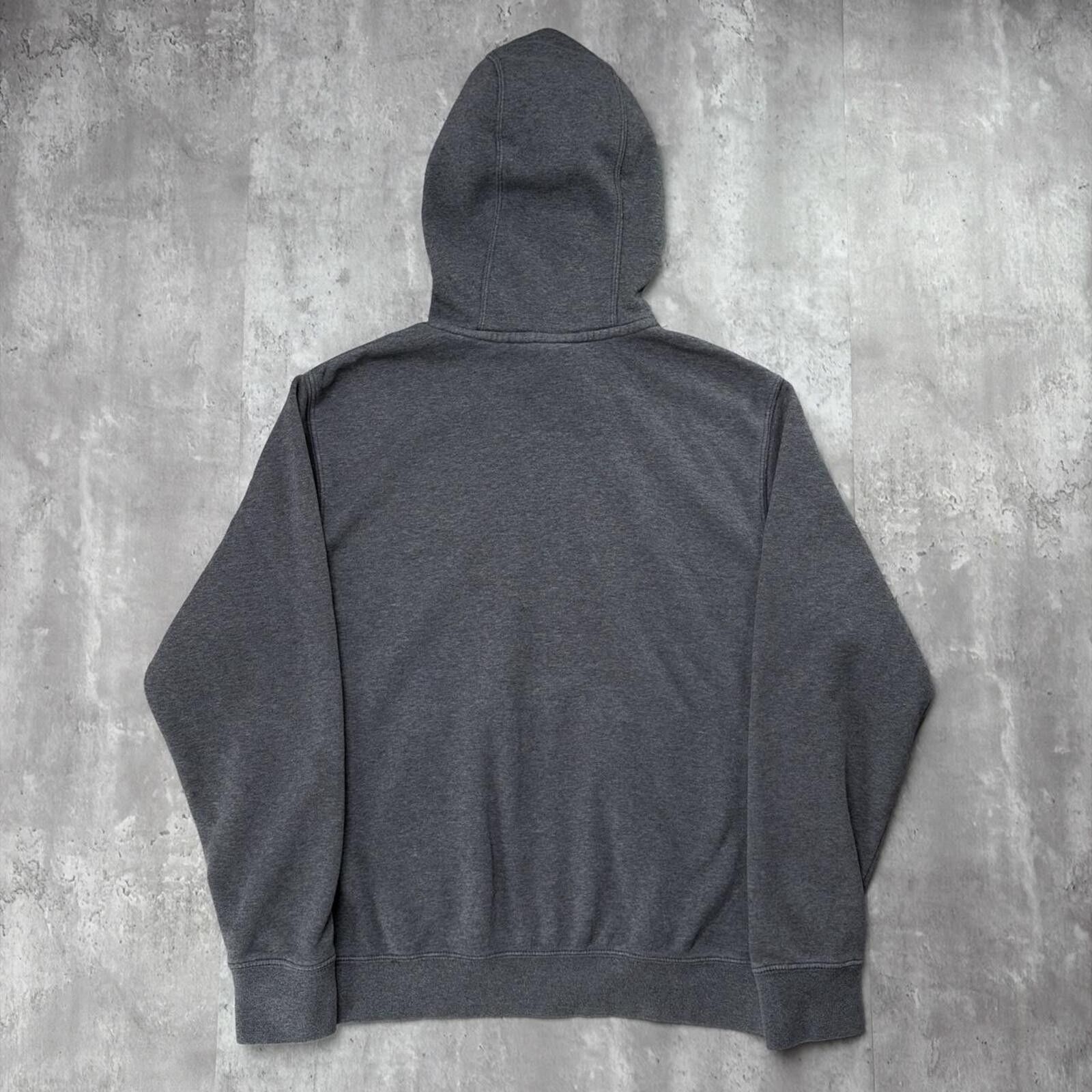 Nike Y2K Grey Nike Boxy Distressed Skater Hoodie Size US M / EU 48-50 / 2 - 7 Thumbnail