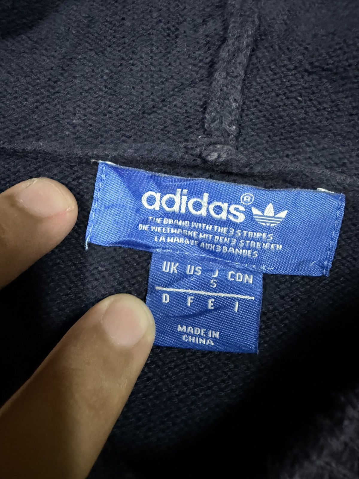 Adidas Adidas Trefoil Big Logo Knitweat Pullover Hoodies Size US S / EU 44-46 / 1 - 10 Thumbnail