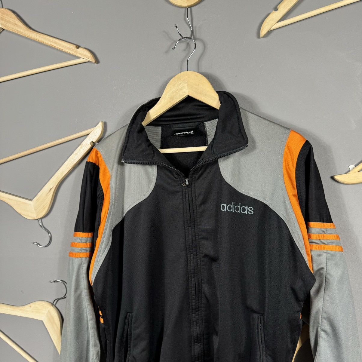 Adidas × Vintage Vintage 90s Adidas Track Jacket Size US S / EU 44-46 / 1 - 3 Thumbnail