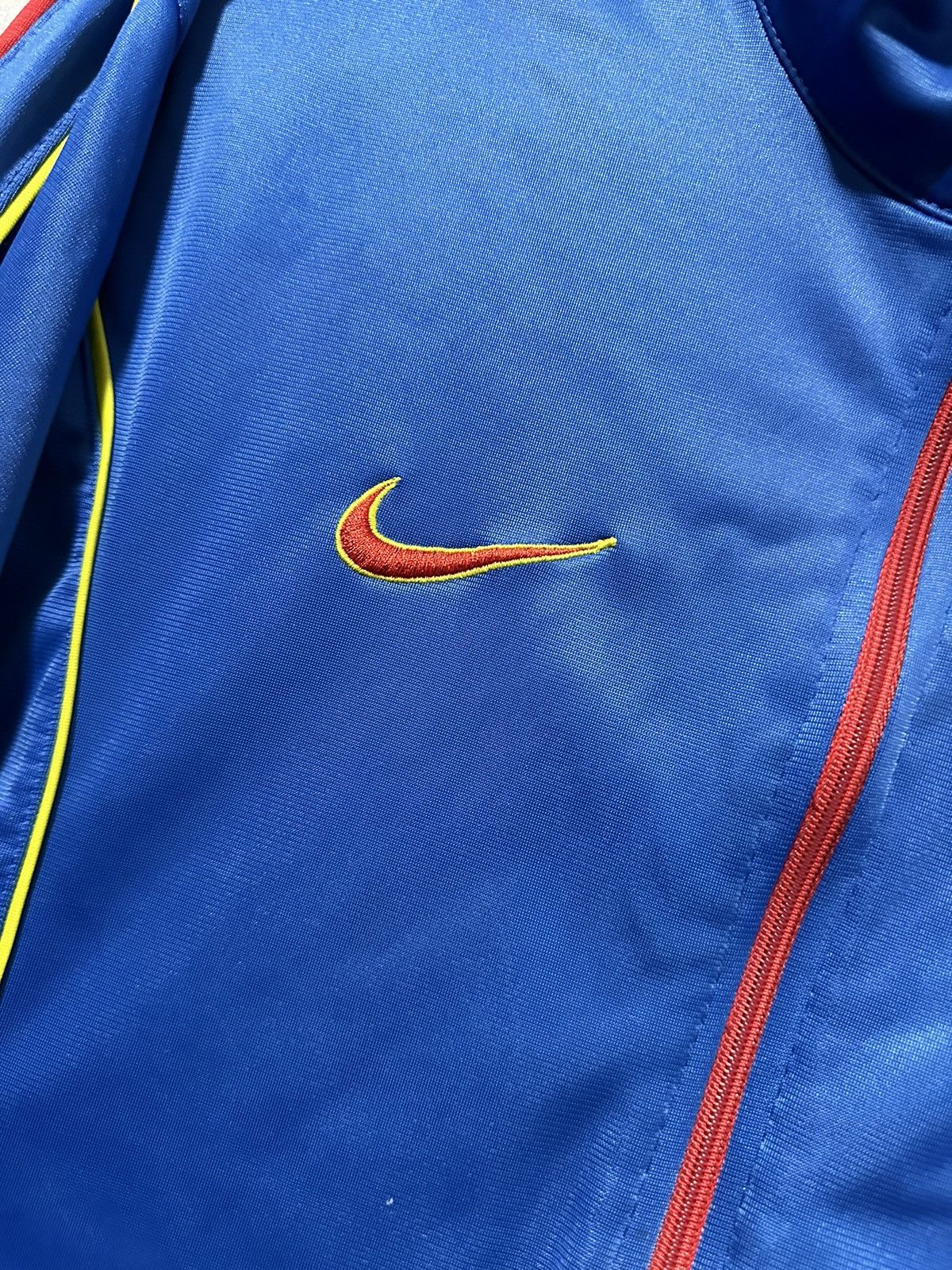 Nike Nike F.CB Barcelona Soccer Track jacket Size US L / EU 52-54 / 3 - 2 Thumbnail
