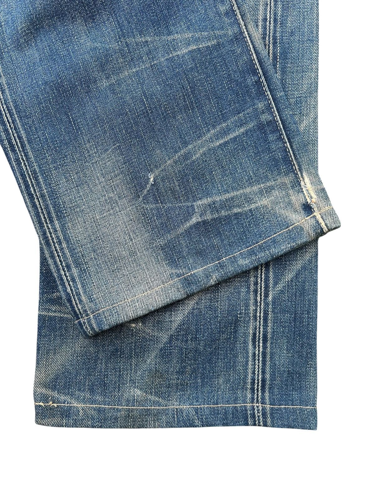 Kapital Vintage Levis Big E Selvedge Distressed Denim Jeans Size US 30 / EU 46 - 16 Thumbnail