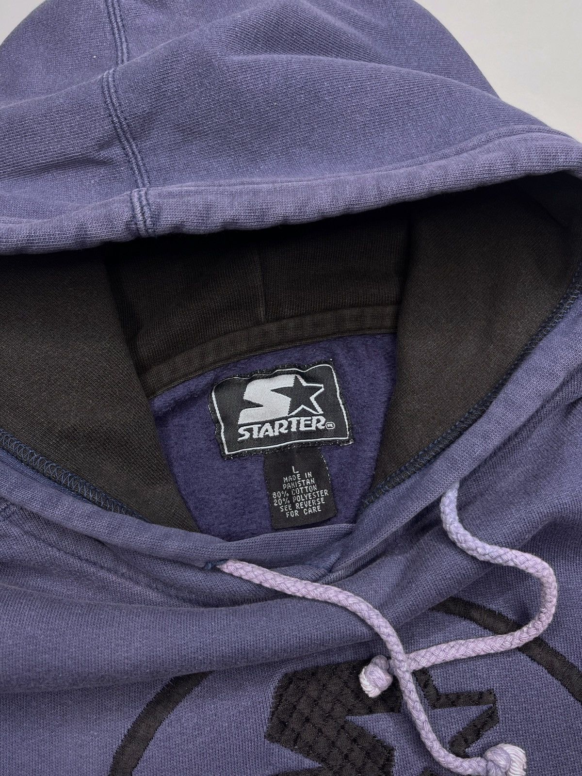 Vintage VINTAGE STARTER HOODIE VINTAGE FADED HOODIE 90’S USA Size US L / EU 52-54 / 3 - 6 Thumbnail