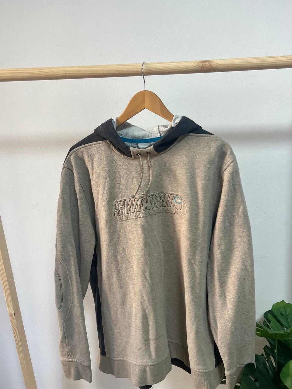 Nike × Vintage 00s Vintage Nike Big Logo Hoodie Rare Size US XL / EU 56 / 4 - 2 Thumbnail
