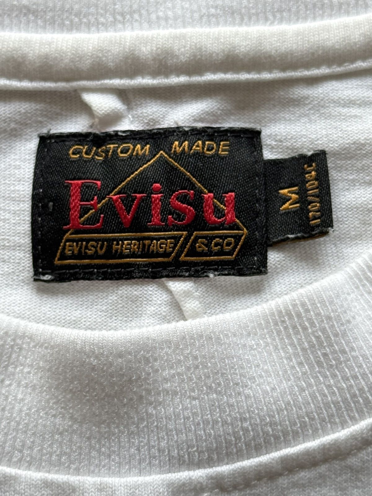 Evisu Evisu Graphic T-Shirt – White Size US M / EU 48-50 / 2 - 3 Thumbnail