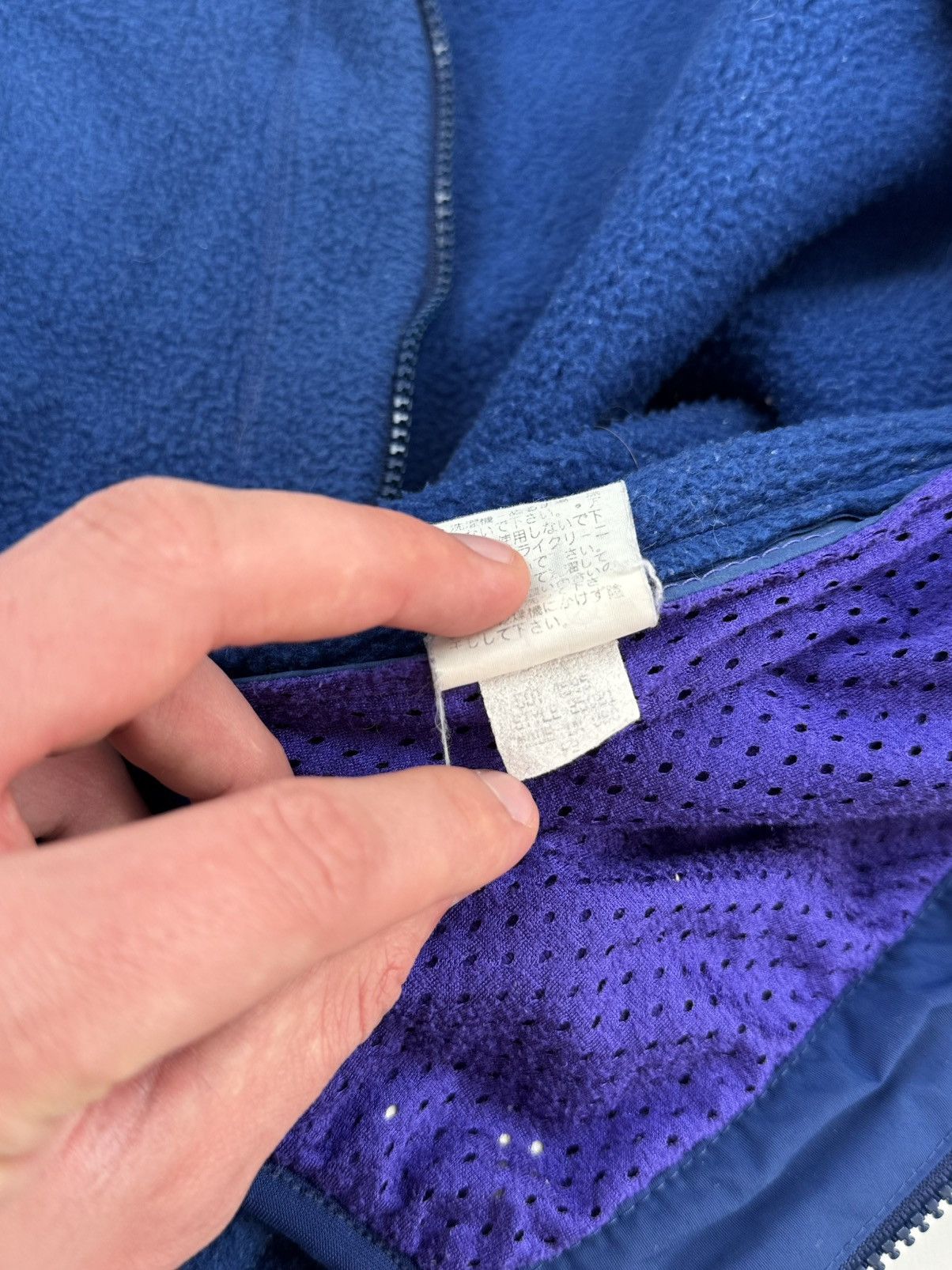 Patagonia 1990’s Vintage Patagonia Synchilla Blue Fleece Jacket Size US M / EU 48-50 / 2 - 15 Thumbnail