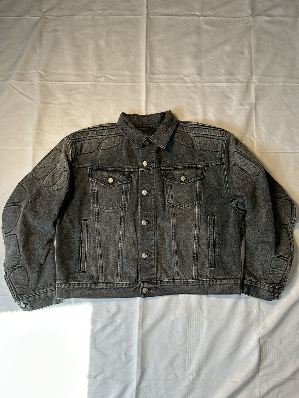 Balenciaga × Gap × Yeezy Yeezy Gap Padded Denim Jacket