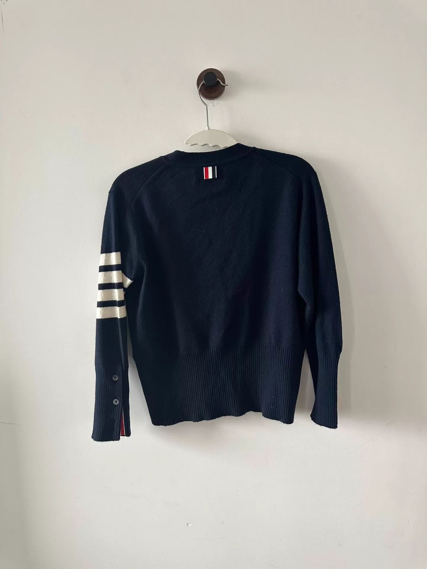 Thom Browne Thom Browne Blue Cashmere Cardigan Size 1 98% New Size US S / EU 44-46 / 1 - 2 Thumbnail