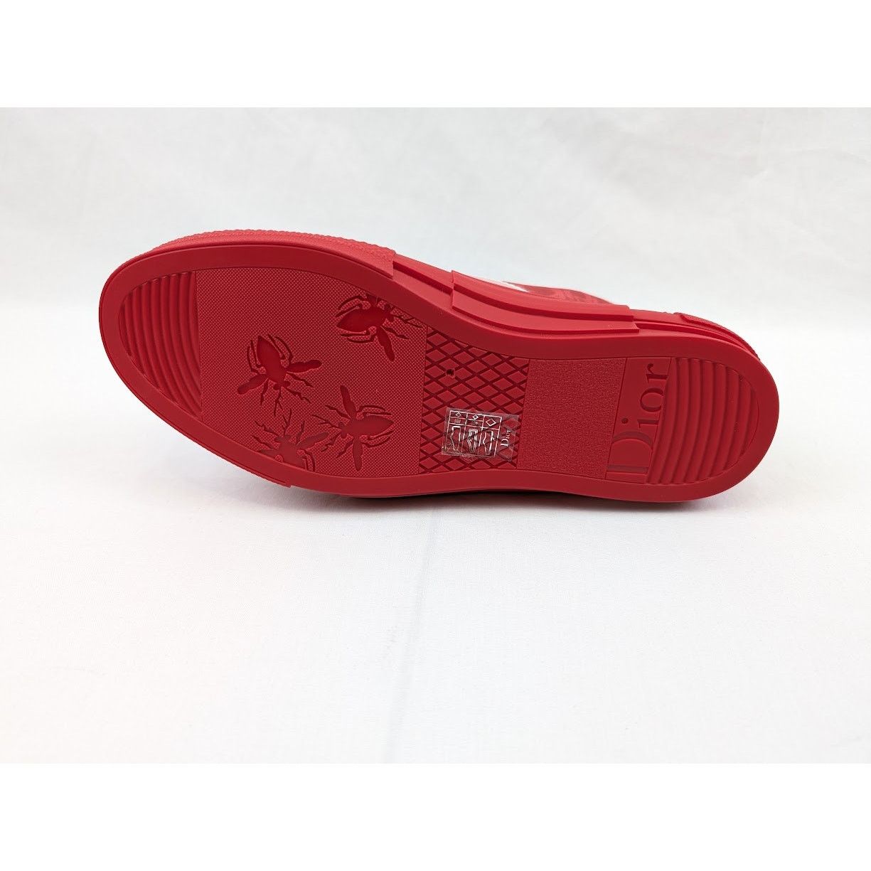 Dior o1rshd1 B23 High-Top Oblique Sneakers in Bordeaux/Ro Size US 8 / EU 41 - 10 Thumbnail