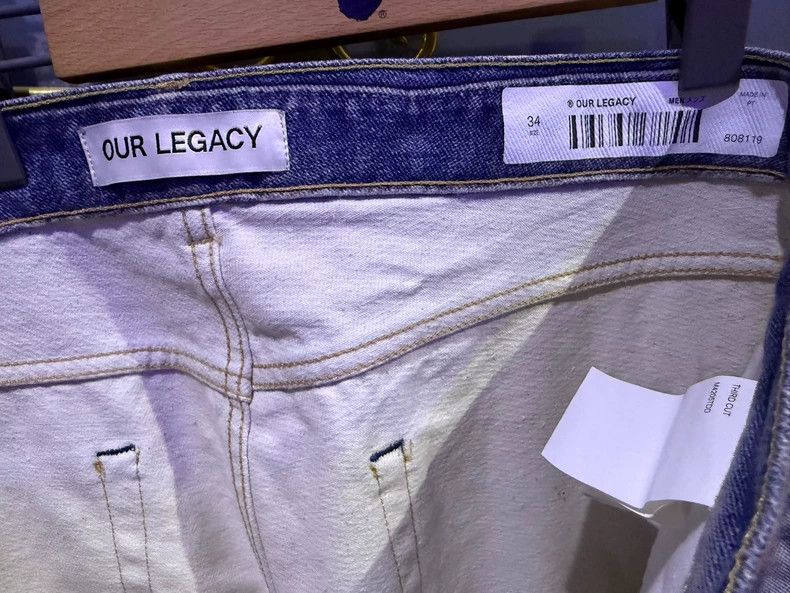 Our Legacy Our Legacy 3D printed jeans Size US 34 / EU 50 - 3 Thumbnail