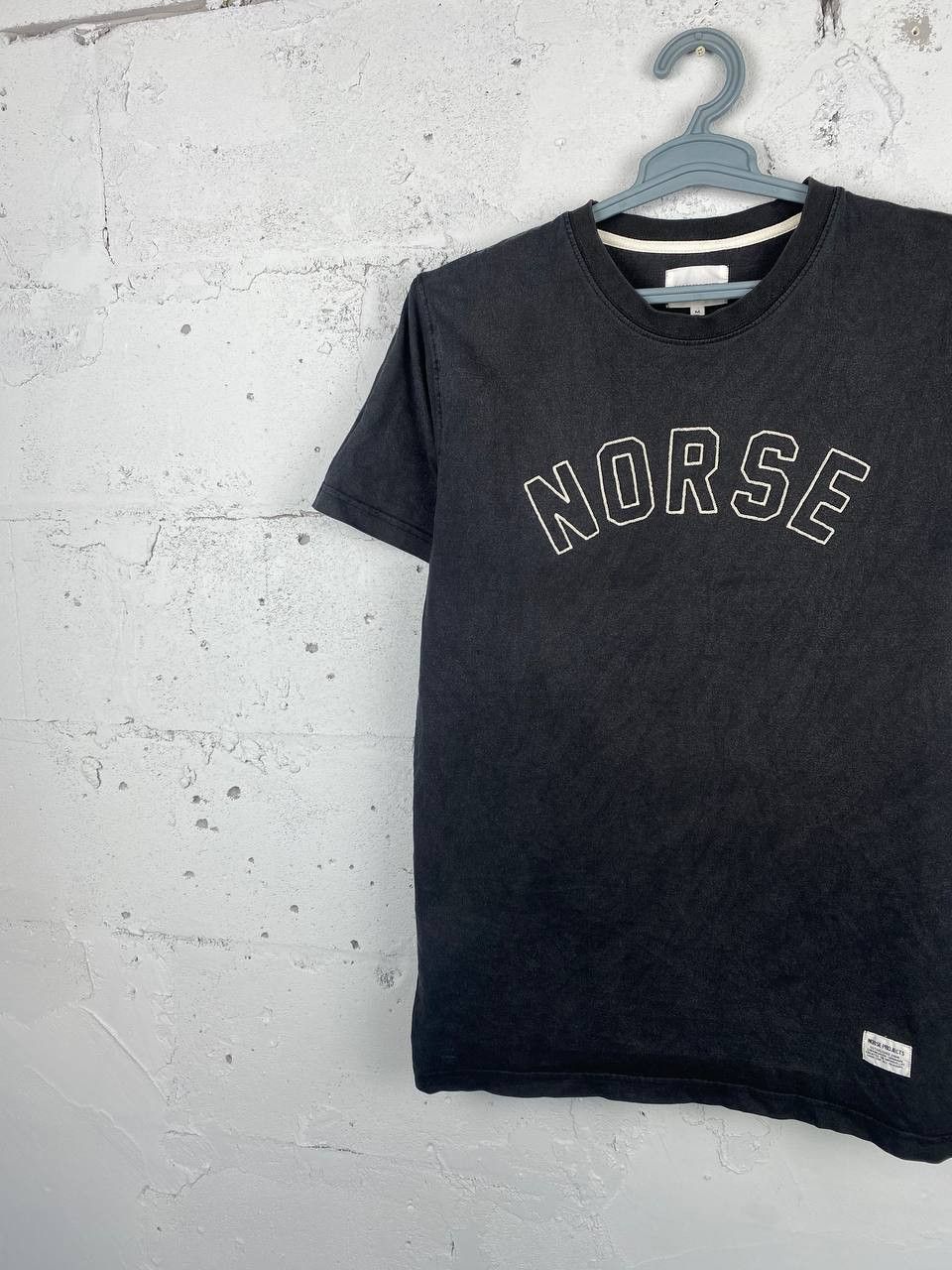 Norse Projects × Vintage Norse Projects Big Logo Faded T Shirt Size US M / EU 48-50 / 2 - 3 Thumbnail