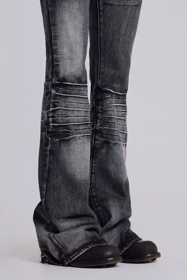 Japanese Brand Y2K Mid Flared Jean Size US 34 / EU 50 - 3 Thumbnail