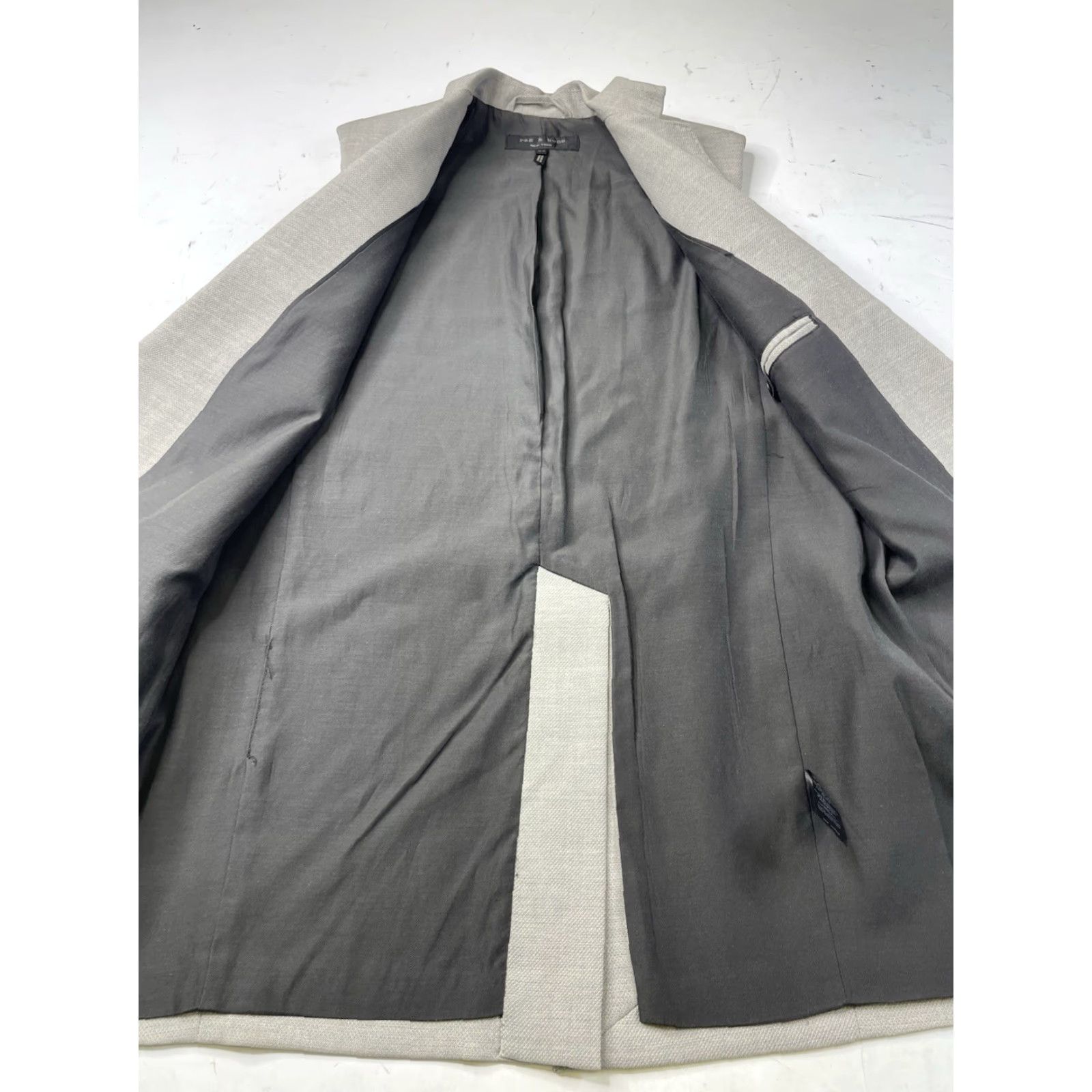 Rag & Bone Rag & Bone Francois Vest Gray Women’s XS Vest XS Womens Gray Rag & Bone Francois Vintage? Size XS / US 0-2 / IT 36-38 - 6 Thumbnail