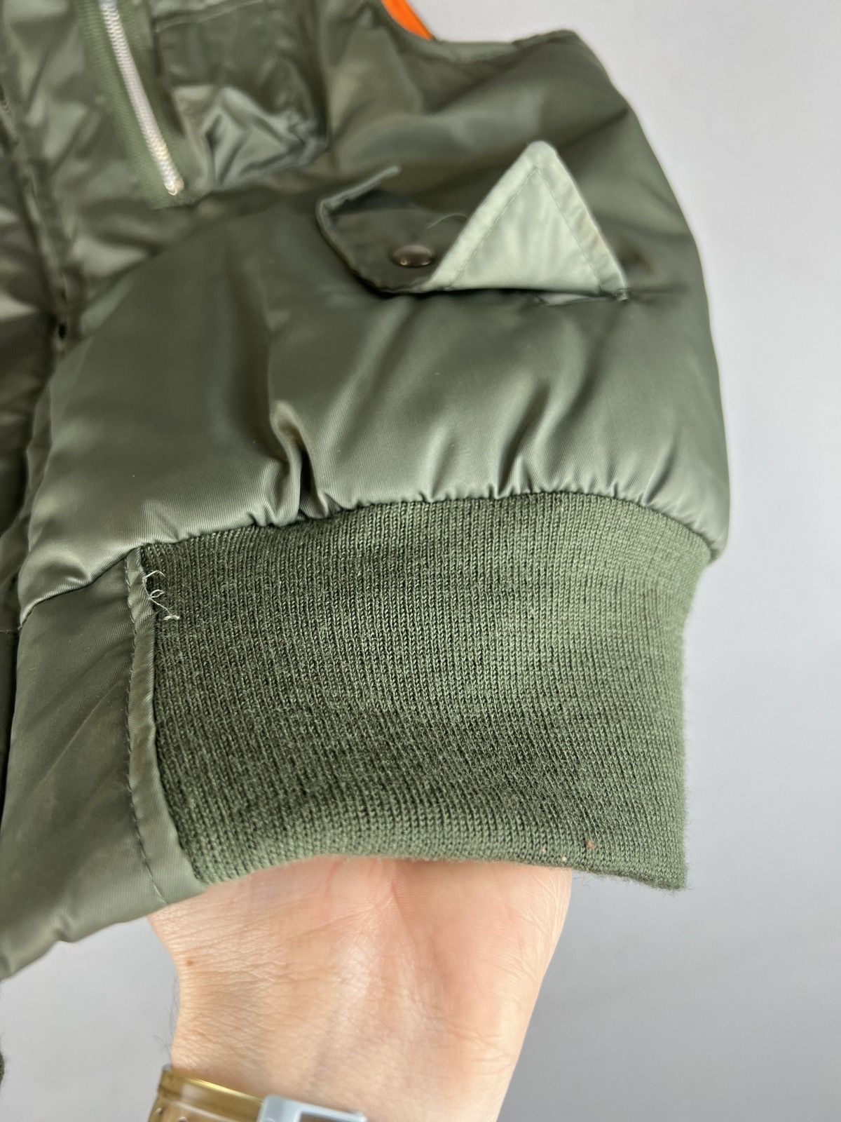 Designer × Japanese Brand 💥VERY RARE KIFFE MA 1 Big Fit Vest military RRP 1000$ Size M / US 6-8 / IT 42-44 - 11 Thumbnail