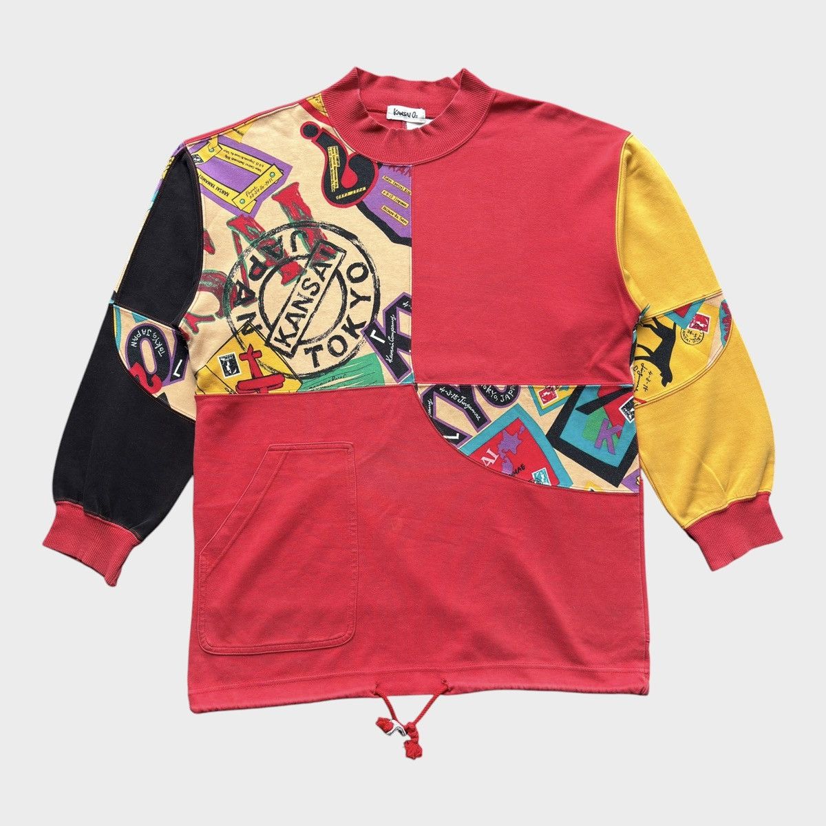 Japanese Brand × Kansai Yamamoto × Vintage Kansai 02 Kansai Yamamoto Tokyo Japan Sweatshirt Jacket Size US M / EU 48-50 / 2 - 1 Thumbnail