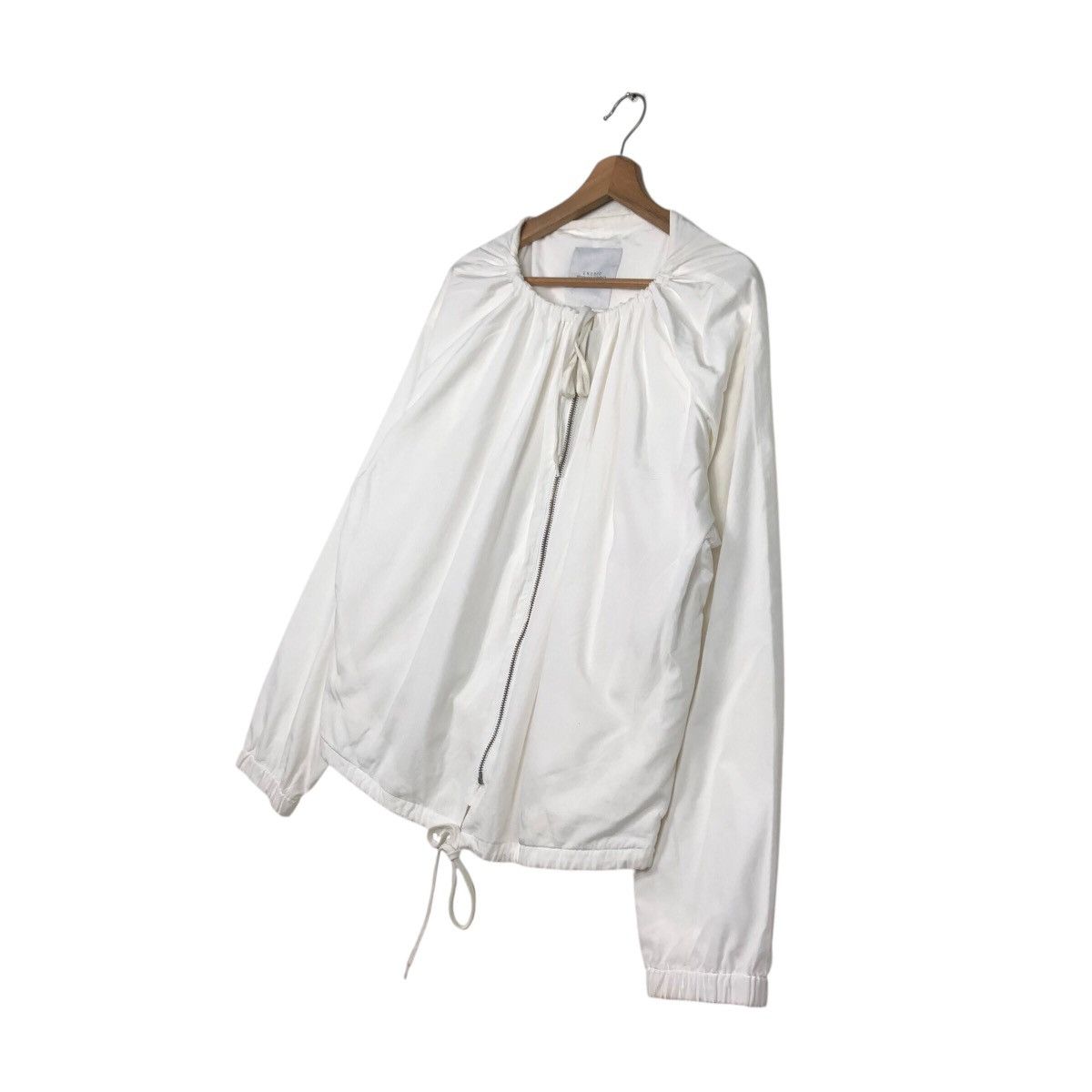 Japanese Brand Rich White Parachute Bike Jacket Unused Refinement Garments Size US M / EU 48-50 / 2 - 3 Thumbnail