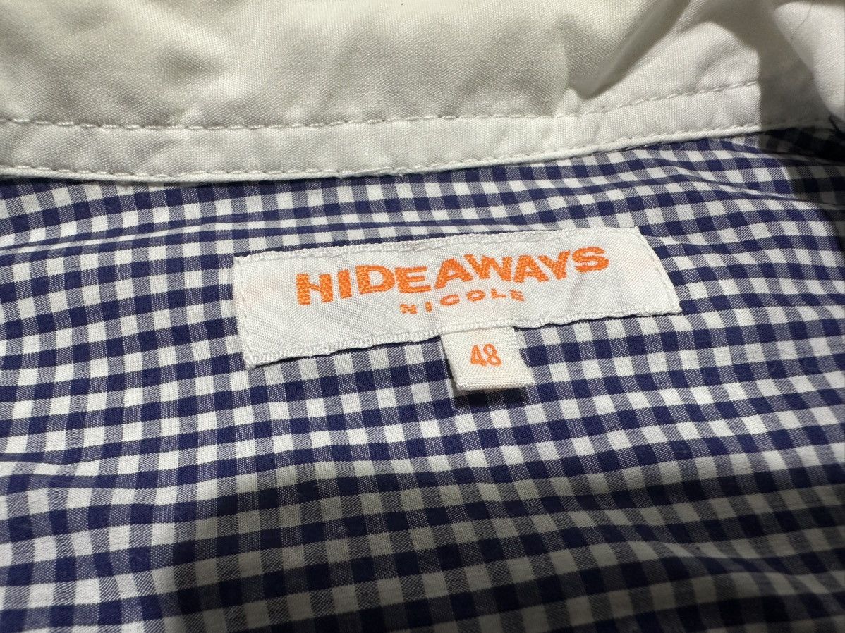 Japanese Brand 🔥Y2K Hideaway Nicole Union Jack Stitched Shirt Punk Size US M / EU 48-50 / 2 - 5 Thumbnail