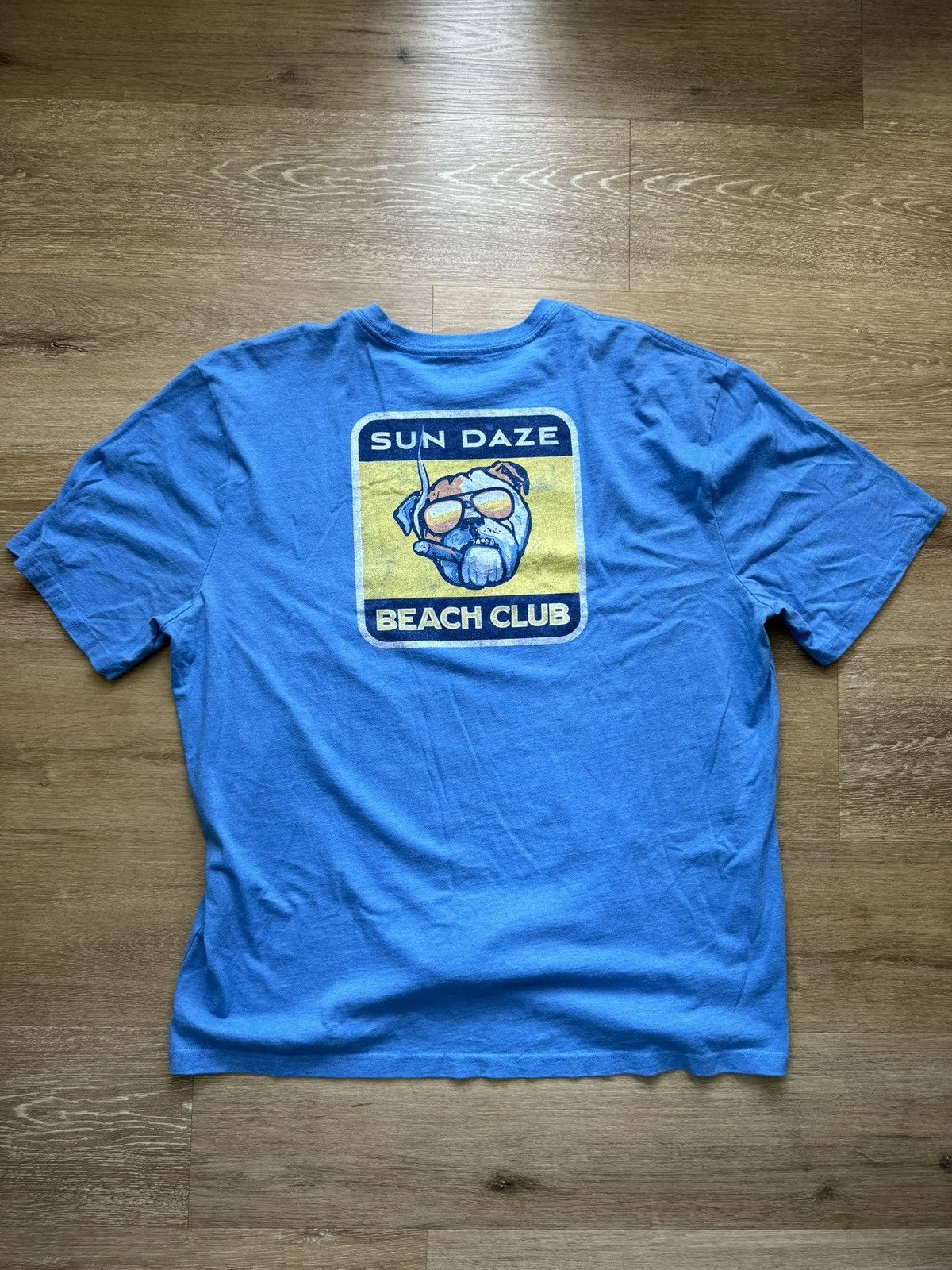 Vintage Cigar Smoking Bulldog Sun Daze Beach Club Y2K Americana XXL Size US XXL / EU 58 / 5 - 9 Thumbnail