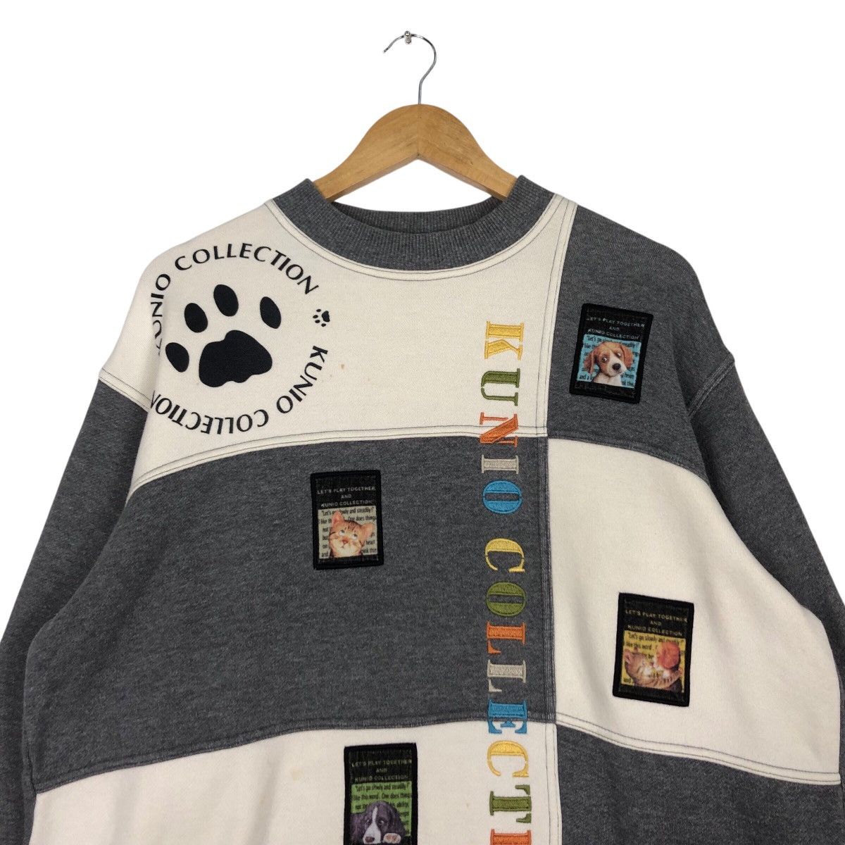 Japanese Brand Kunio Collection Rare Sweatshirt Vintage Japanese Brand Size US L / EU 52-54 / 3 - 2 Thumbnail