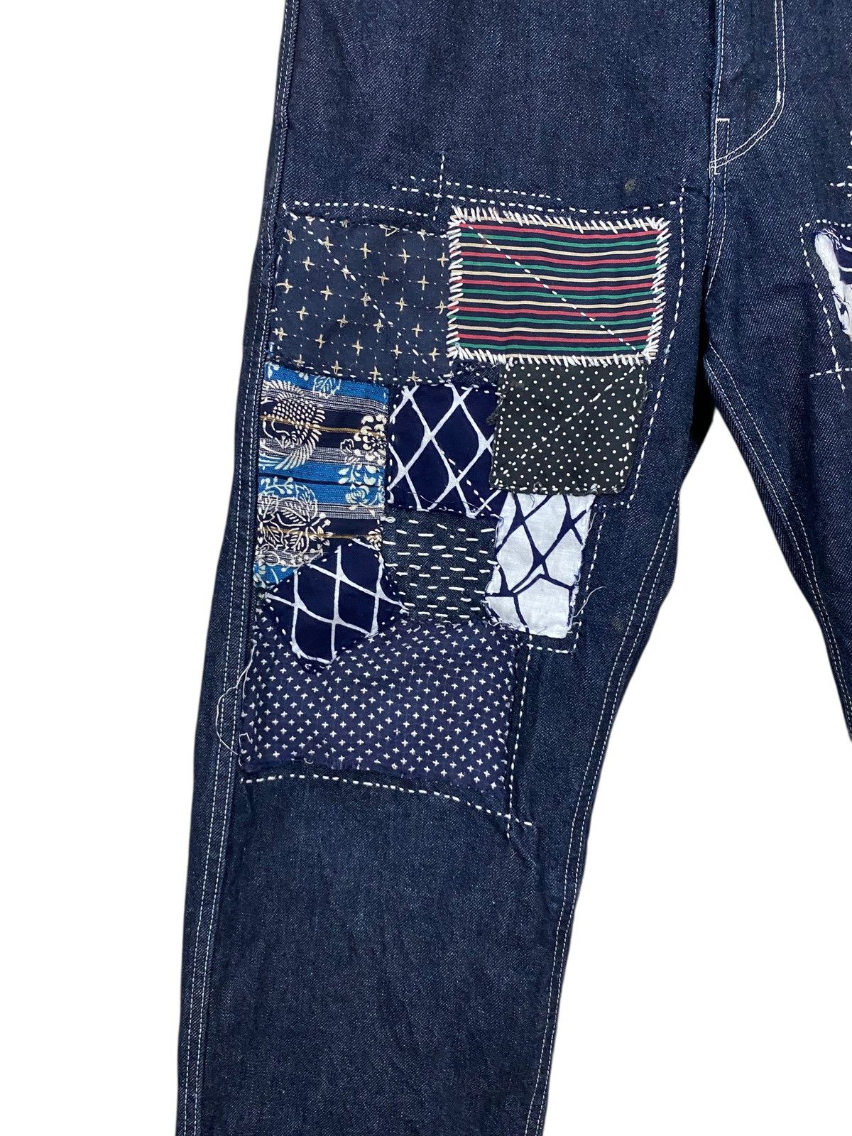 Uniqlo Uniqlo quater pants custom made sashiko emboidery Size US 34 / EU 50 - 7 Thumbnail