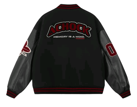 Other Achock Retro Patchwork Leather Logo Bomber Size US XXL / EU 58 / 5 - 2 Thumbnail