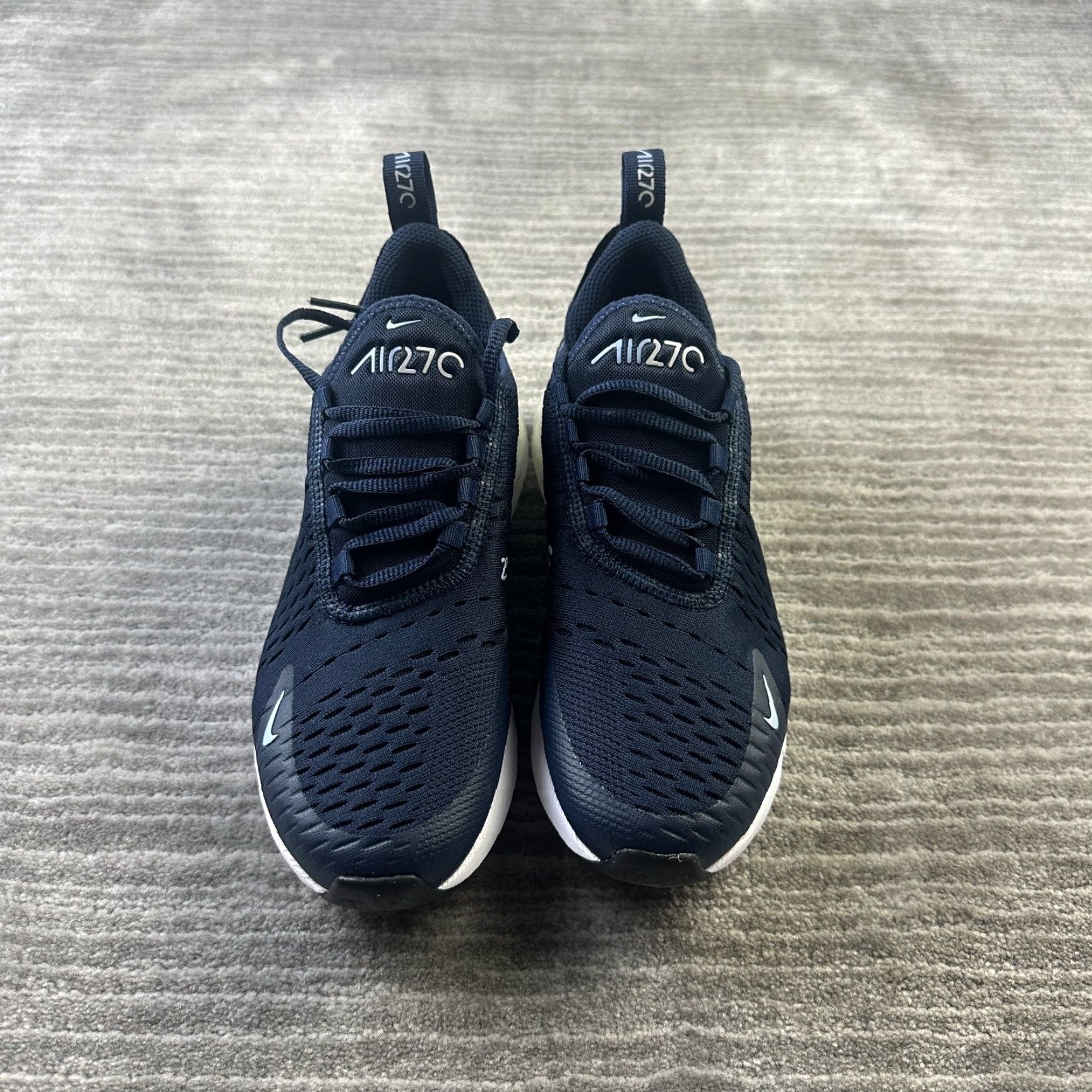 Nike Nike Air Max 270 GS Blue Obsidian5 Sneakers 4.5Y Women's 6 943345-407 Size US 4.5 / IT 34.5 - 4 Thumbnail