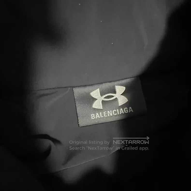 Balenciaga Balenciaga Black Nylon Waterproof Windbreaker Zipper Jacke Size US XS / EU 42 / 0 - 4 Thumbnail