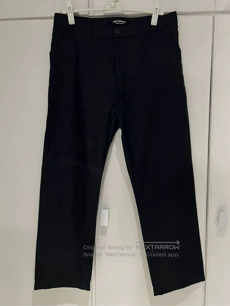Junya Watanabe Junya Watanabe CDG Black Casual Straight Pants. Size US 26 / EU 42 - 1 Thumbnail