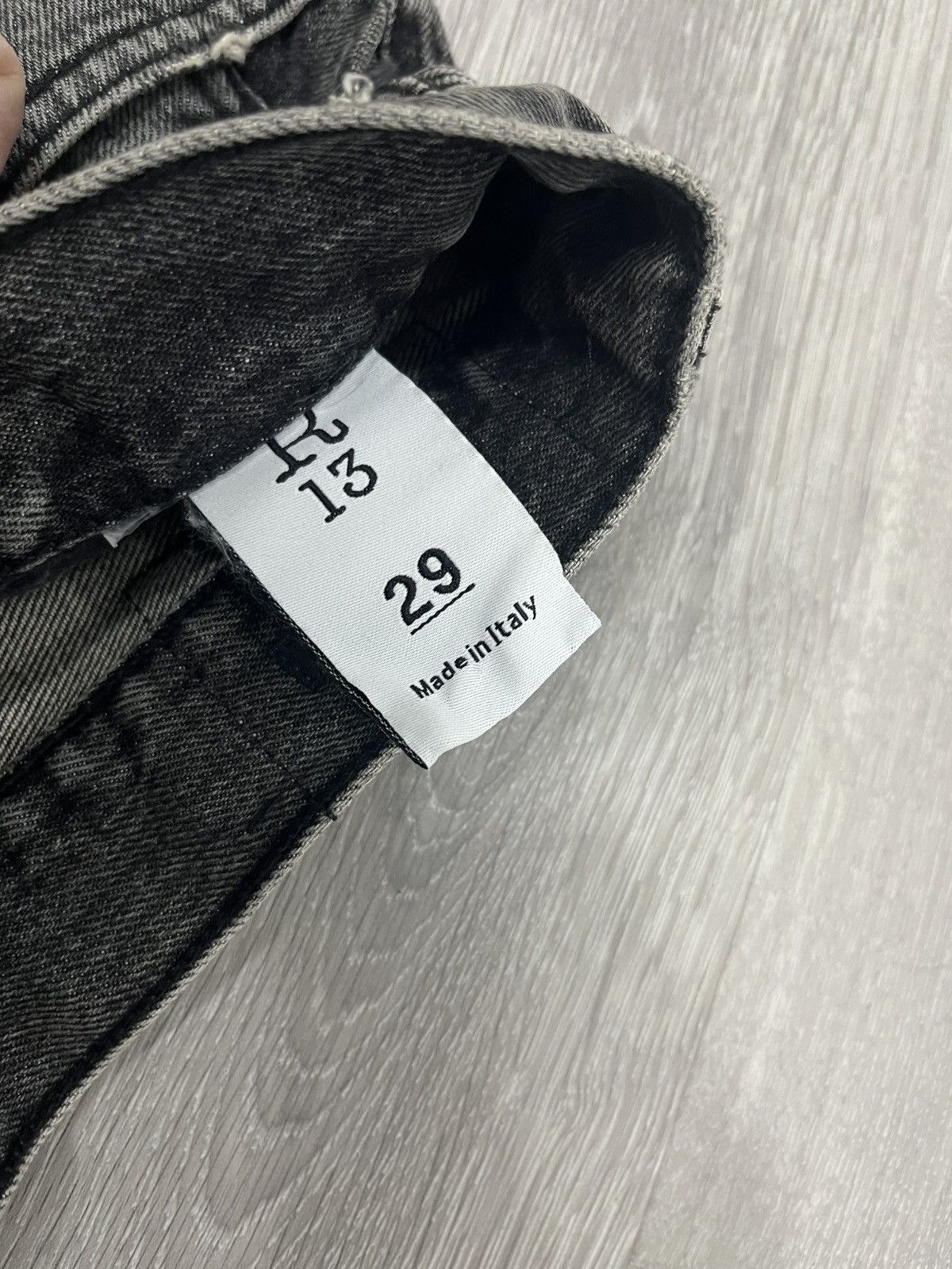 R13 Shredded Slouch Short. Size 29 Size 29" - 6 Thumbnail