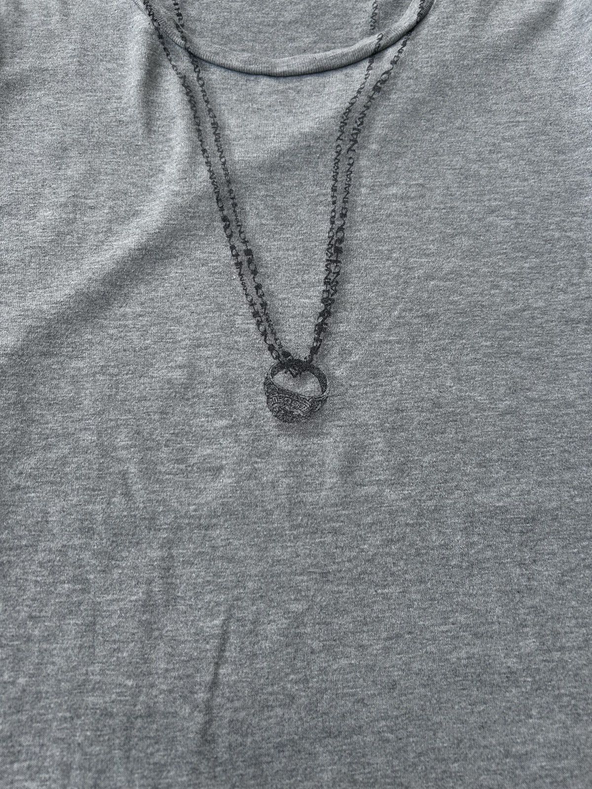 If Six Was Nine Vintage Hiromichi Shaded Nacklace Design Tee Size US M / EU 48-50 / 2 - 5 Thumbnail