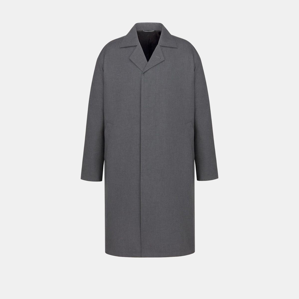 Dior o1bcso1str0326 Coat With Martingale Belt in Grey Size US XL / EU 56 / 4 - 1 Thumbnail