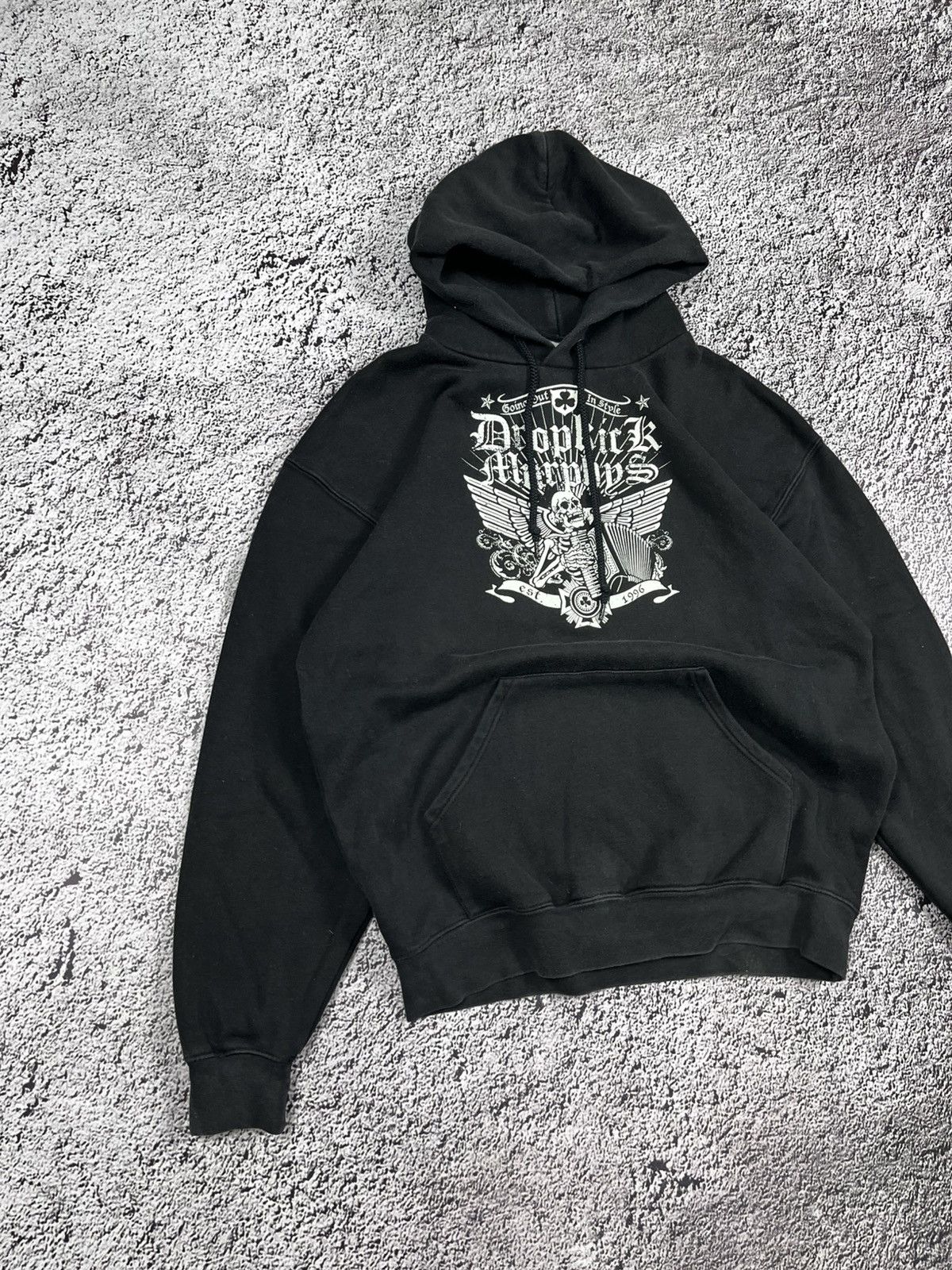Band Tees Vintage Y2K Dropkick Murphys Going Out In Style logo hoodie Size US L / EU 52-54 / 3 - 3 Thumbnail