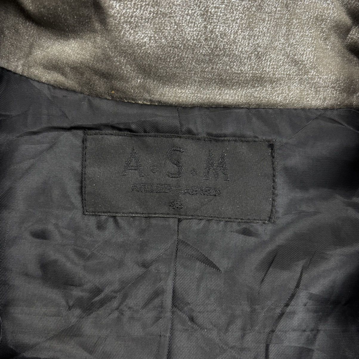 BUFFALO BOBS 2000s A.S.M - Vkei Style Waxed Rider Jacket Size US M / EU 48-50 / 2 - 6 Thumbnail