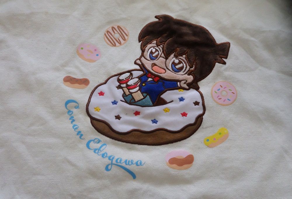 Japanese Brand Conan Edogawa Tote Bag Size ONE SIZE - 2 Thumbnail