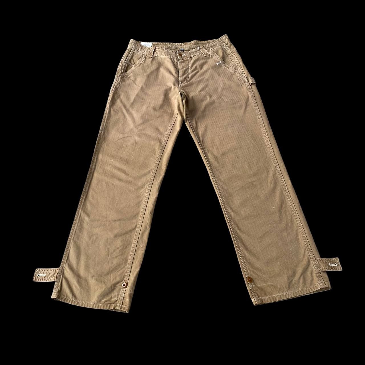 Polo Ralph Lauren VINTAGE POLO RALPH LAUREN CARPENTER MILITARY CARGO PANT Size US 34 / EU 50 - 2 Thumbnail