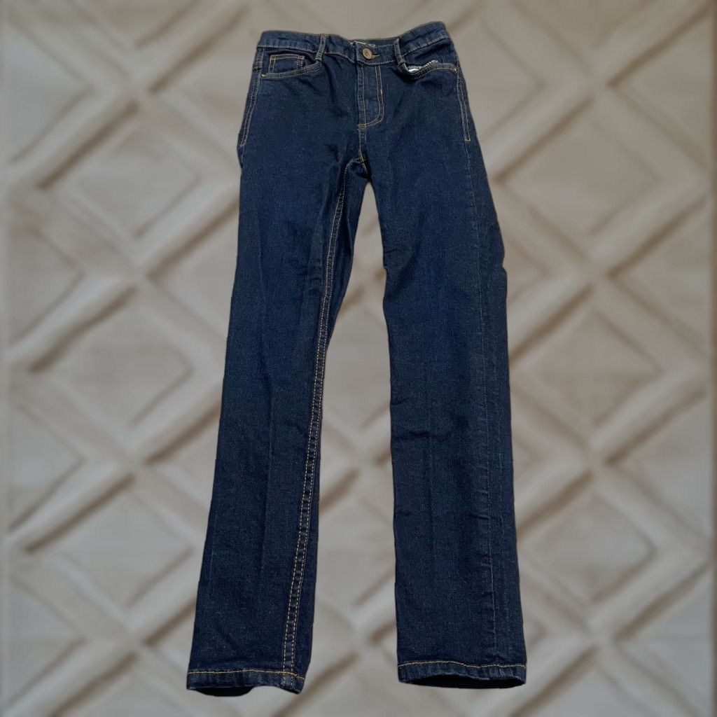 Zara VINTAGE Zara Skinny Denim Jeans Womens 2 Blue Dark Wash Mid Rise Casual 26in Inseam Size 26" / US 2 / IT 38 - 1 Thumbnail