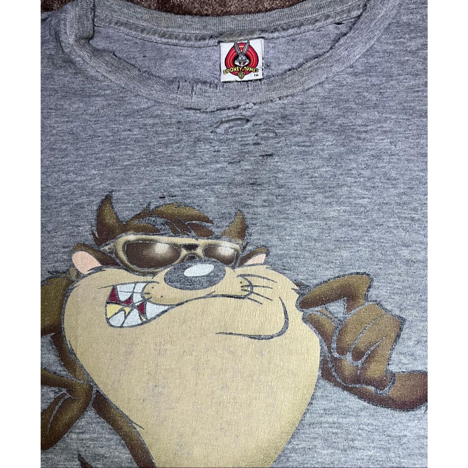 Other 😎 Vintage Looney Tunes Taz “Way Cool”Sweatshirt – Size L Size L / US 10 / IT 46 - 4 Thumbnail