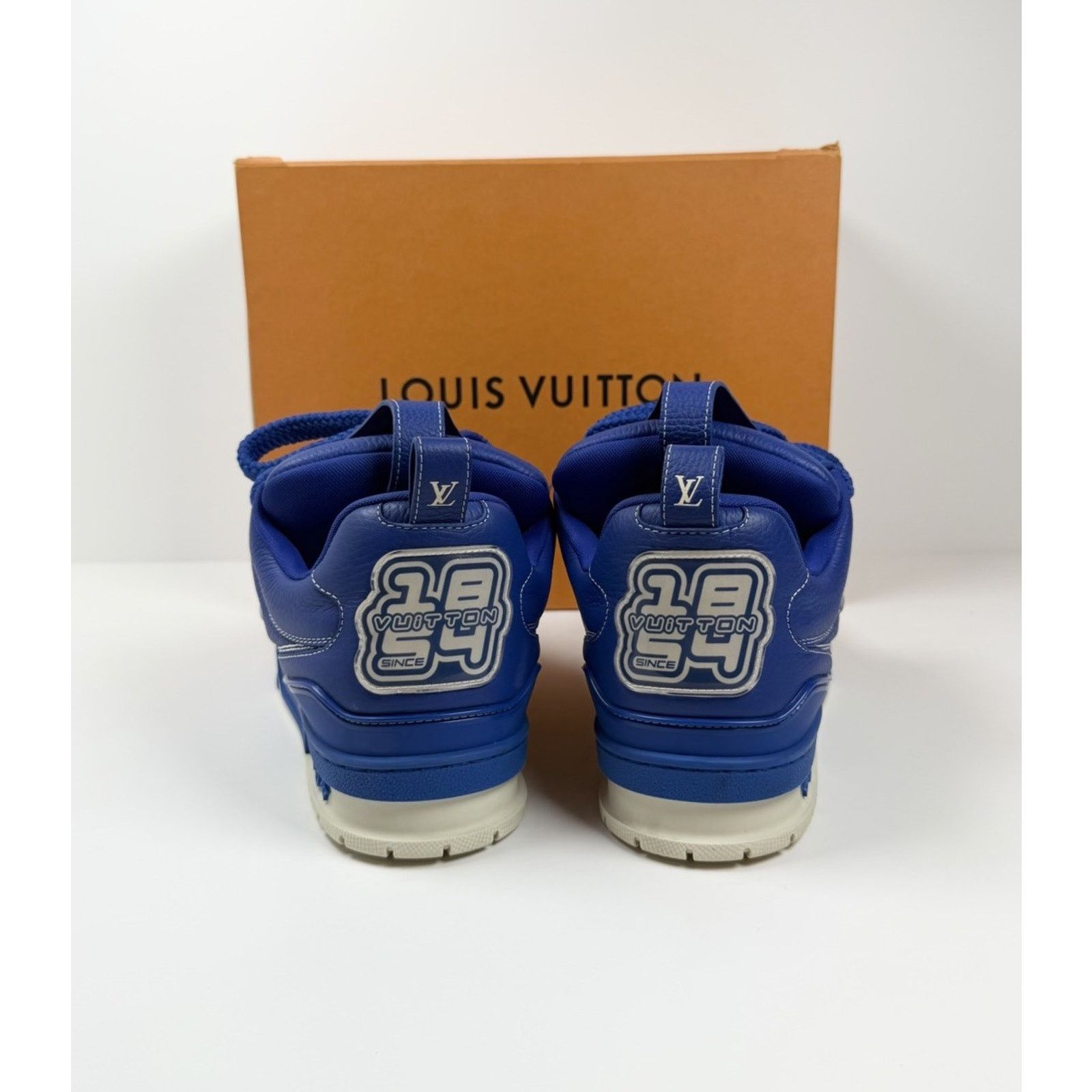 Louis Vuitton Size 9.5LV/10.5US - Louis Vuitton Skate Leather Sneakers Size US 10.5 / EU 43-44 - 4 Thumbnail