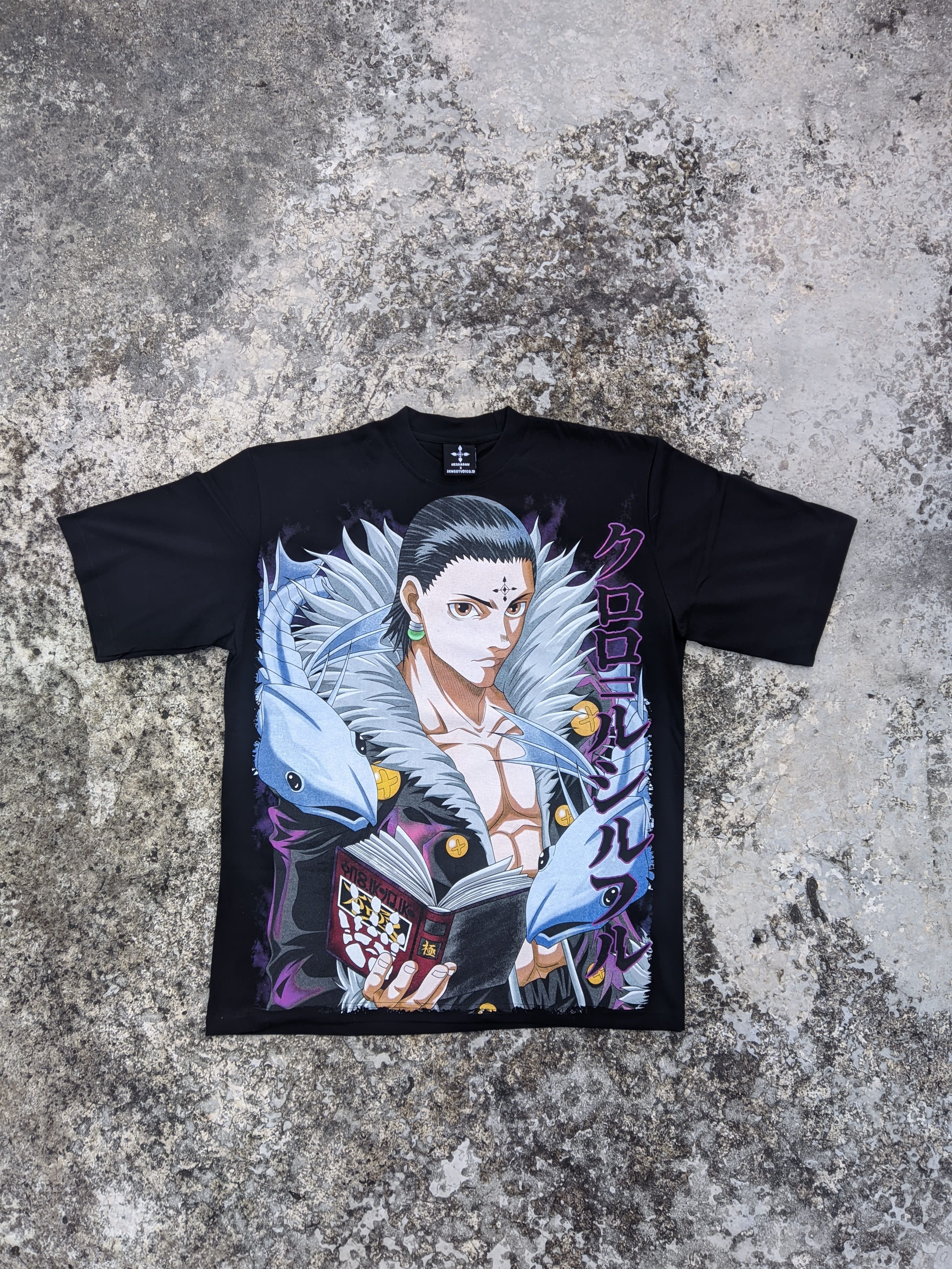Ripple Junction Hunter X Hunter Anime Chrollo Limited manga T shirt Size L / US 10 / IT 46 - 1 Thumbnail