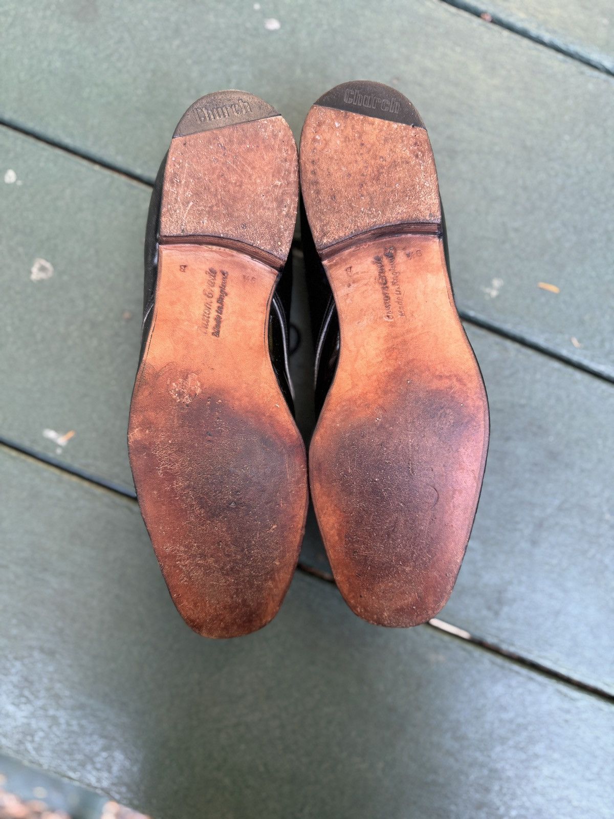 Church's Church’s Custom Grade Oxford Shoes Black Leather UK 9.5 Size US 10.5 / EU 43-44 - 3 Thumbnail