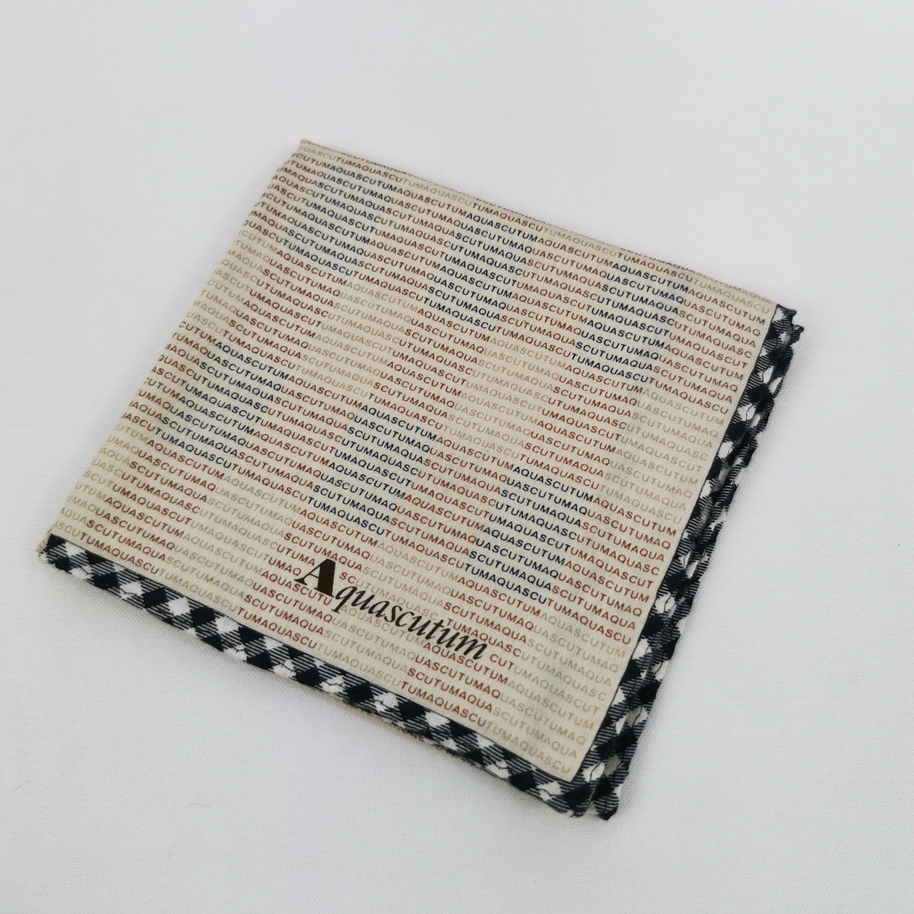 Aquascutum Vintage Aquascutum Handkerchief Neckerchief Bandana Size ONE SIZE - 4 Thumbnail