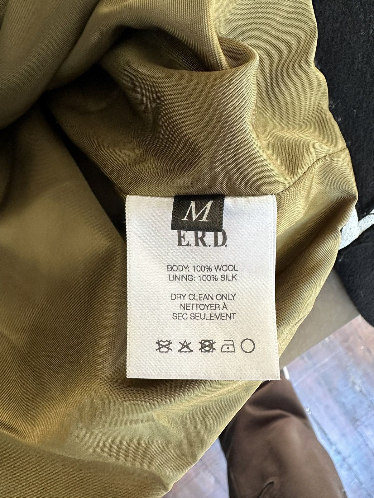 Enfants Riches Deprimes ERD PATCHED MILITARY WOLL JACKET SZ M Size US M / EU 48-50 / 2 - 6 Thumbnail