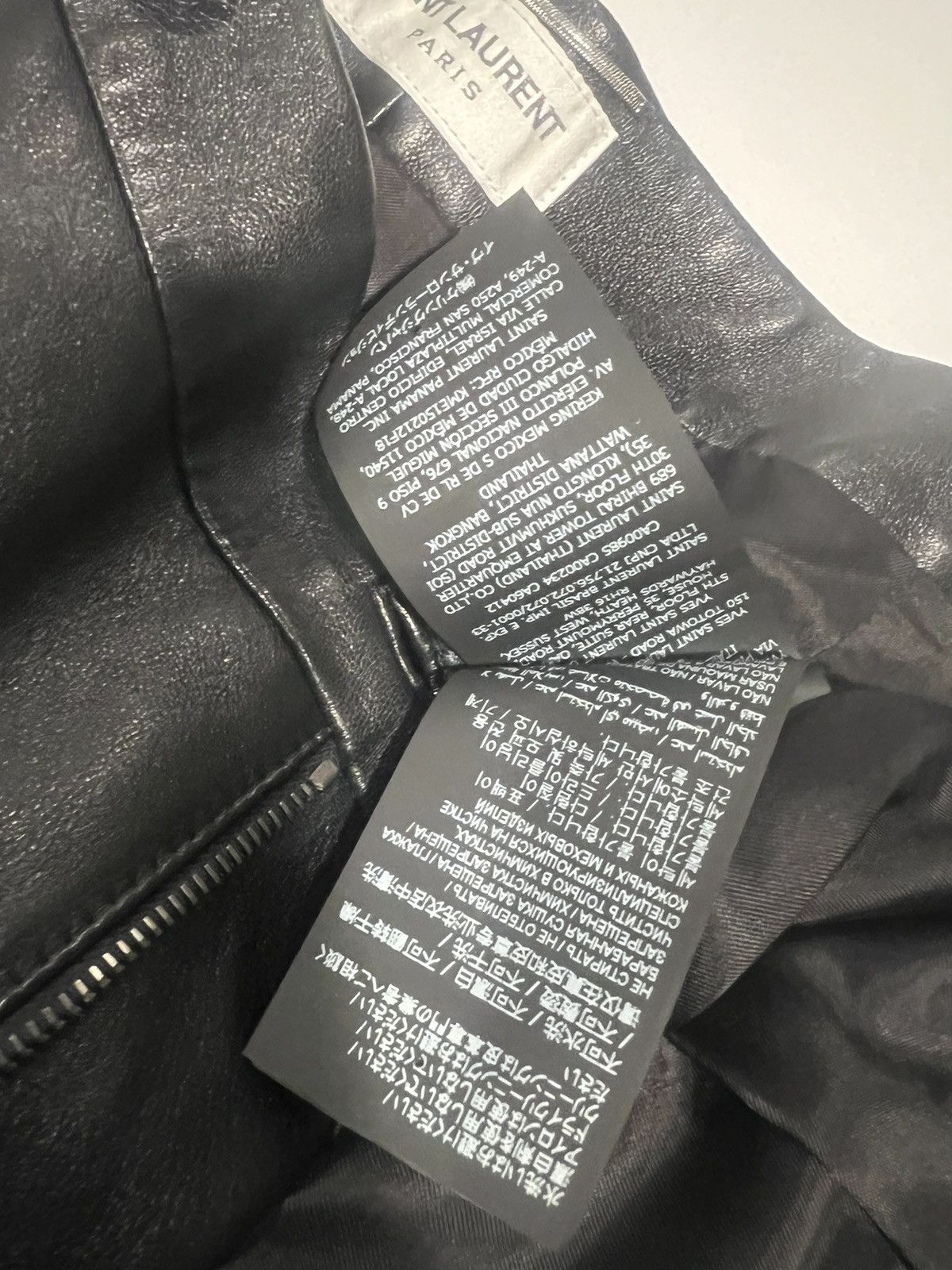 Saint Laurent Paris Saint Laurent mens leather pants. 52/34. $4990 Size US 34 / EU 50 - 3 Thumbnail