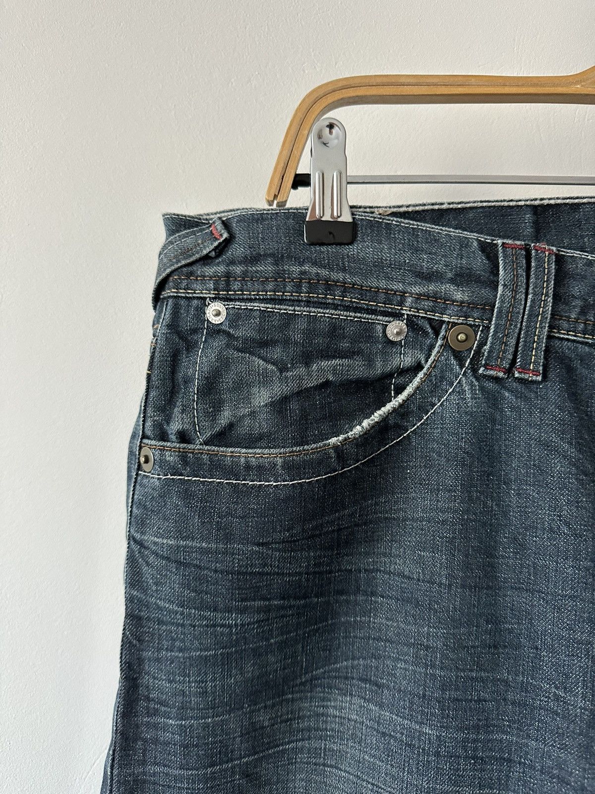 Armani Exchange AX Armani Exchange baggy denim pants Italian designers Size US 36 / EU 52 - 4 Thumbnail
