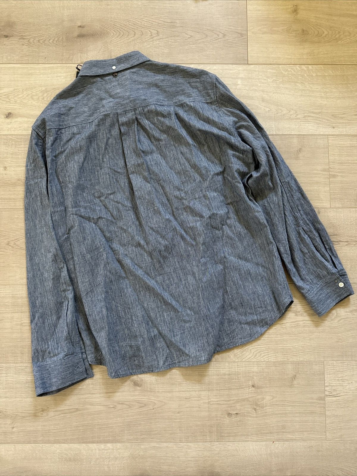 Billy Reid Billy Reid Yoked Shirt Indigo Size US XL / EU 56 / 4 - 5 Thumbnail