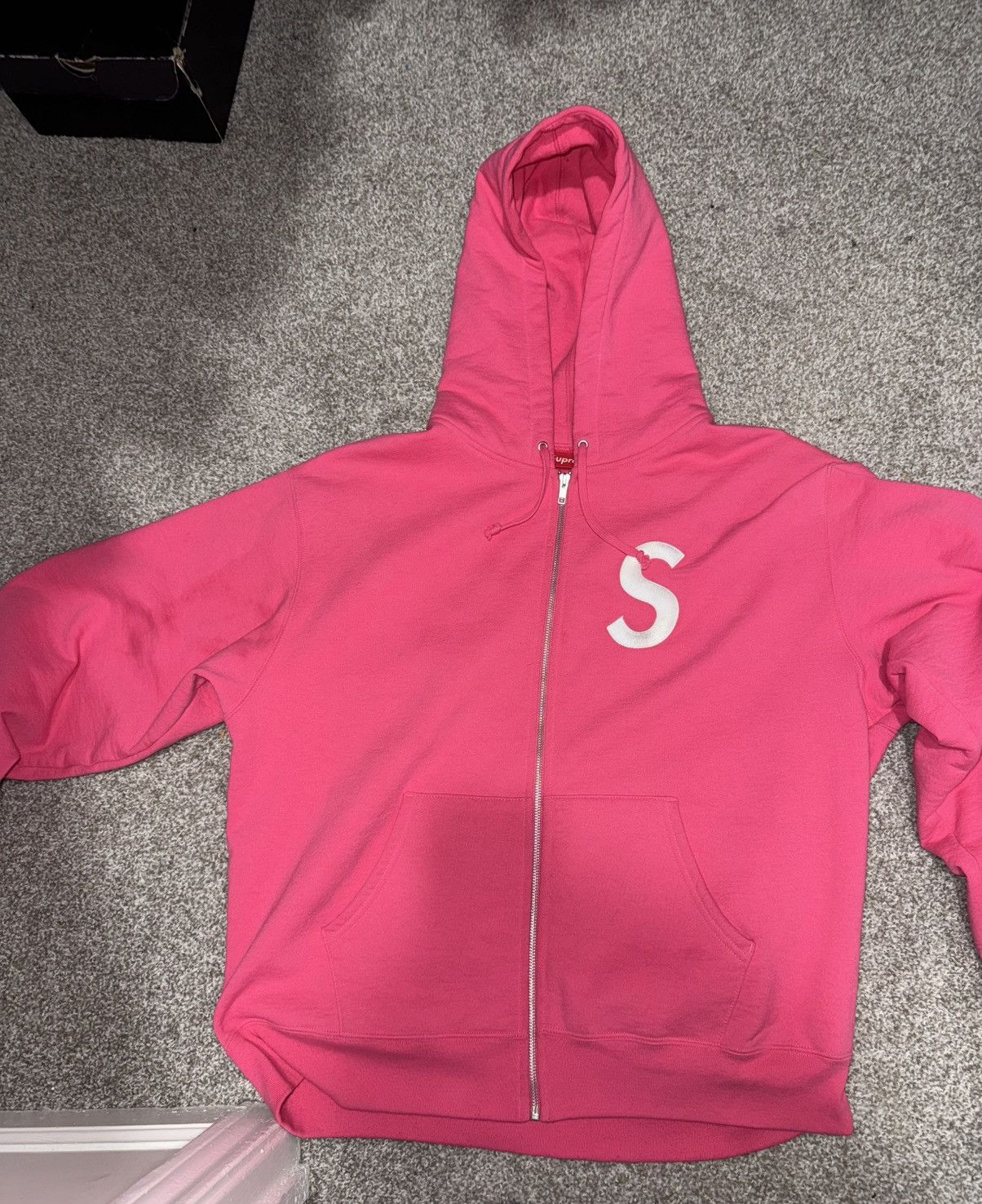 Supreme Supreme s logo zip up Size US L / EU 52-54 / 3 - 1 Thumbnail